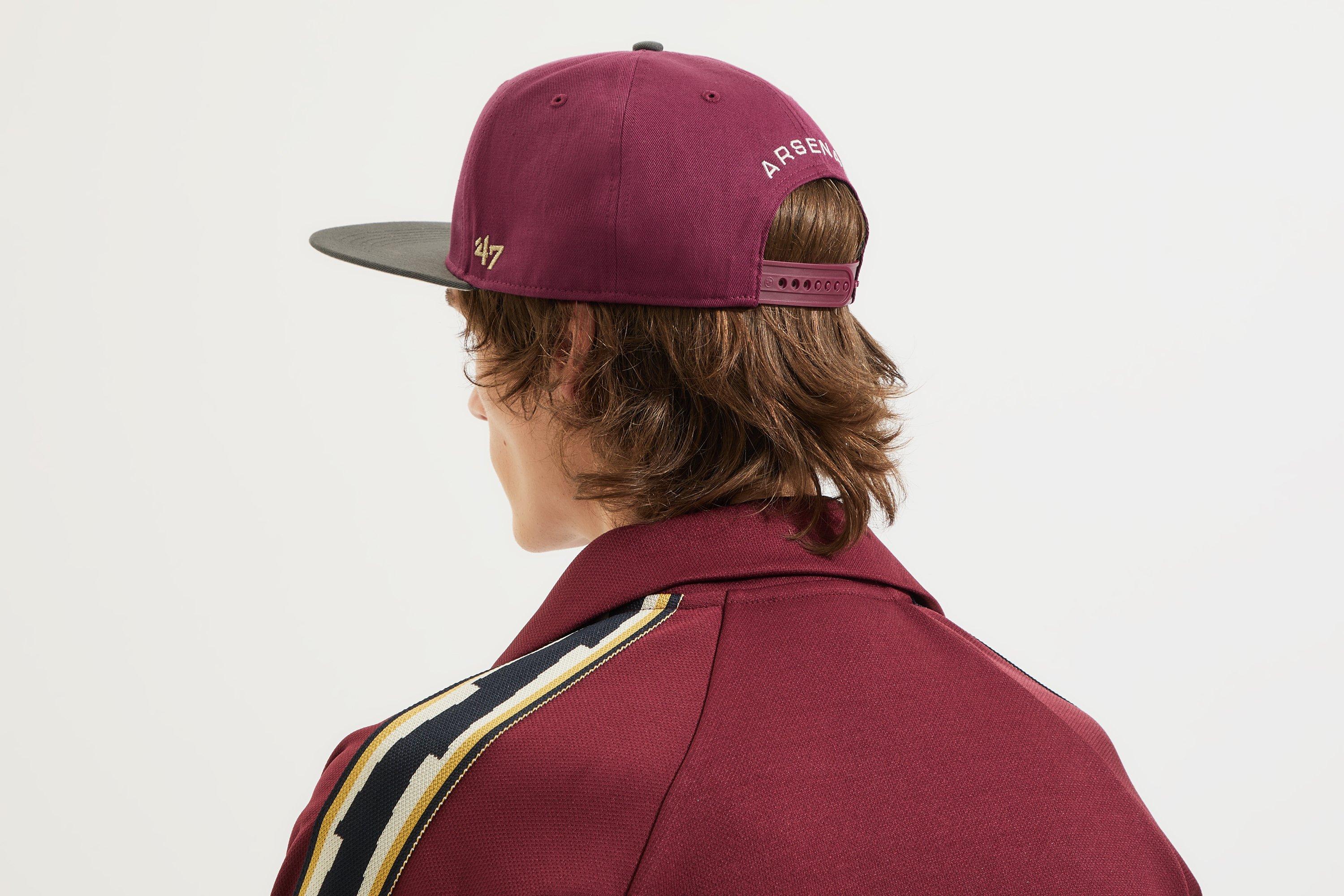 Arsenal 47 Burgundy Gothic A Captain Cap | Official Online Store
