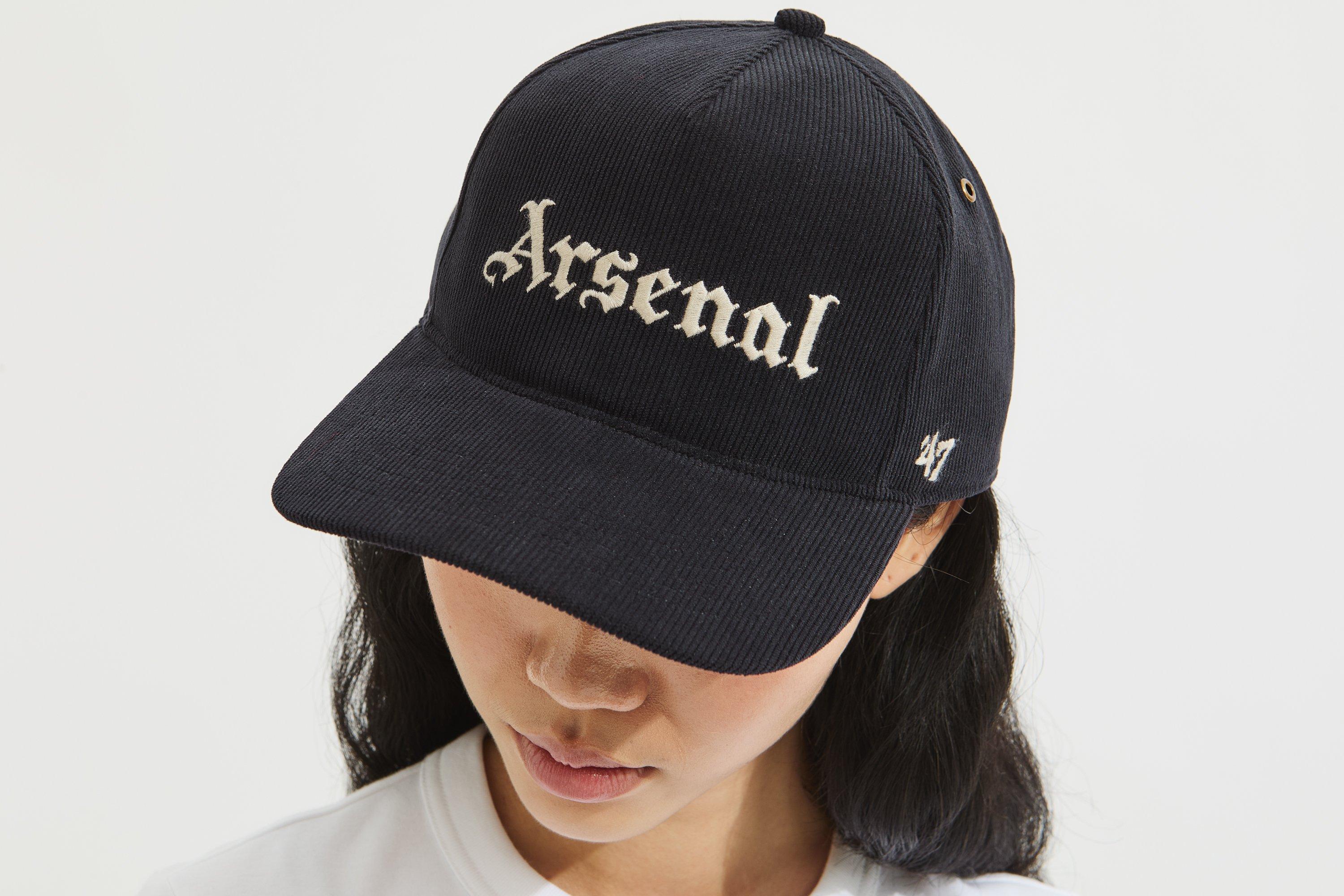 Arsenal 47 Corduroy Gothic Text Cap | Official Online Store