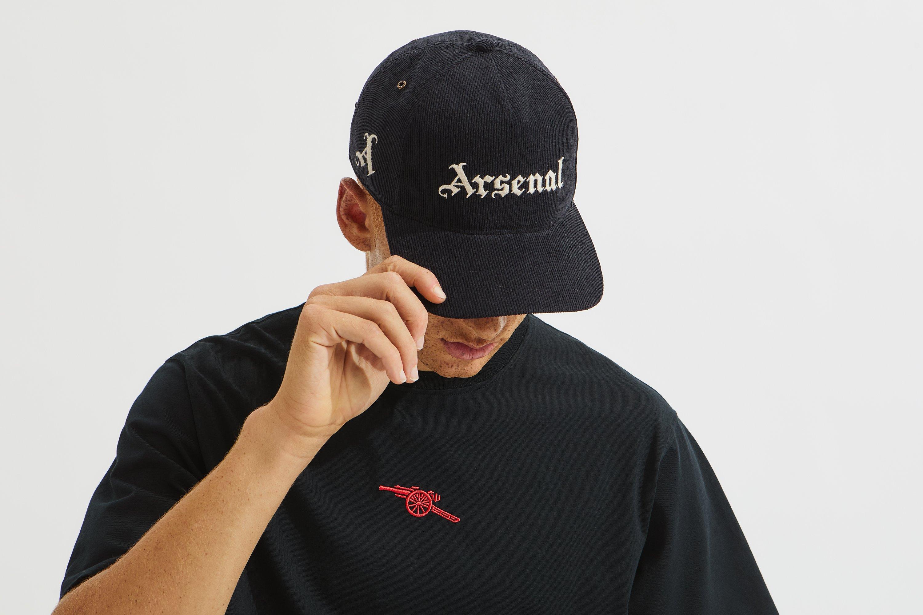 Arsenal 47 Corduroy Gothic Text Cap | Official Online Store