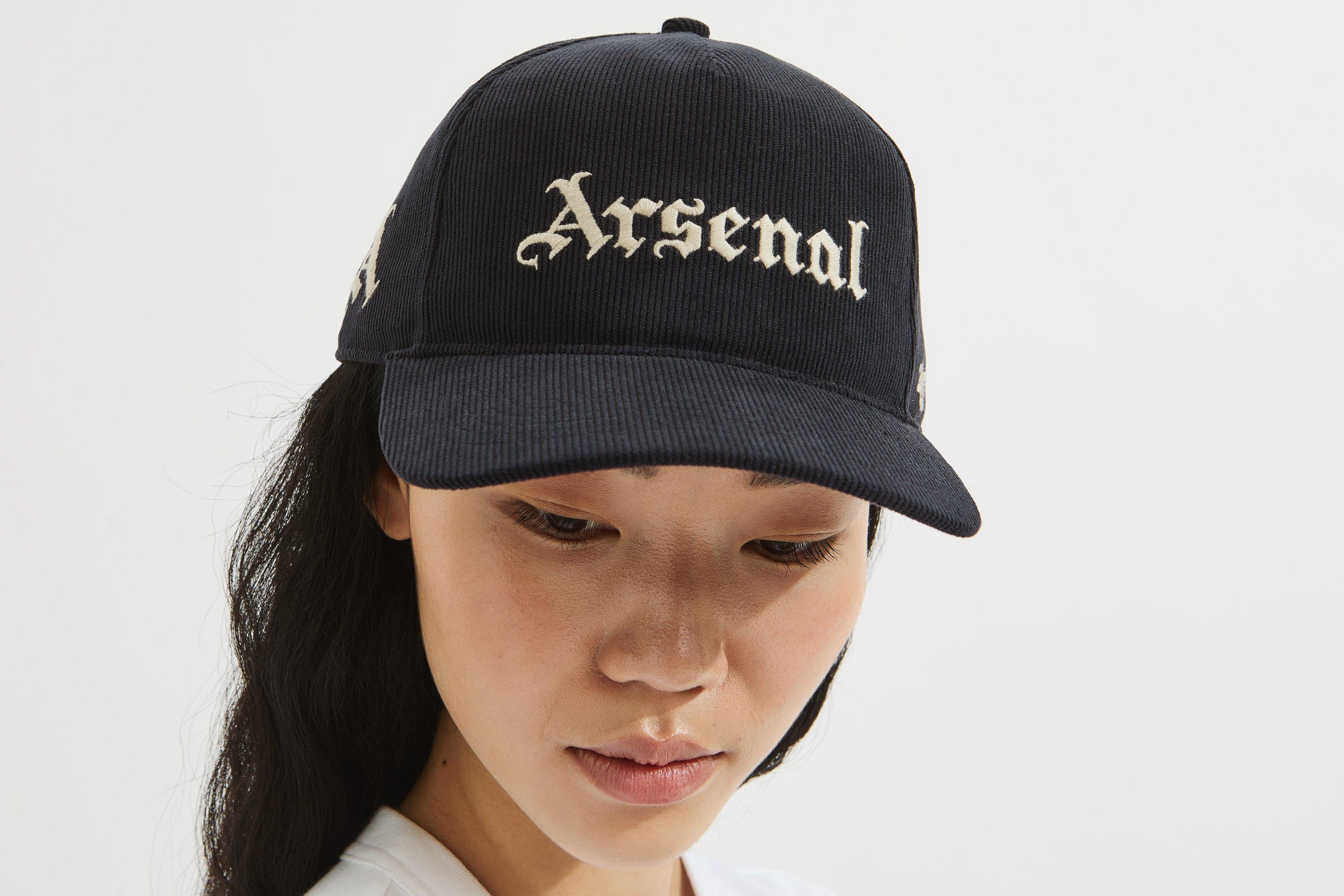 Arsenal 47 Corduroy Gothic Text Cap | Official Online Store