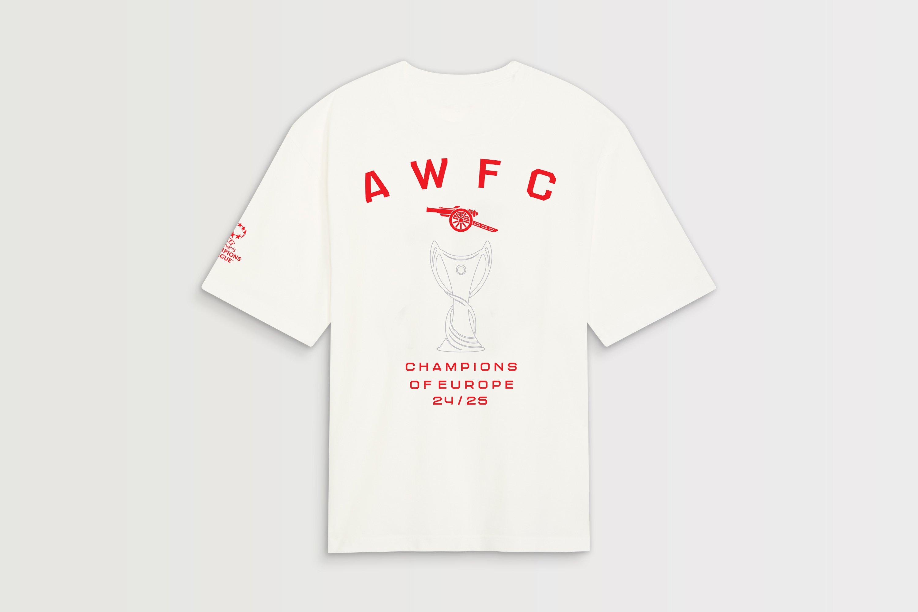 Arsenal UWCL Winners Unisex T-Shirt