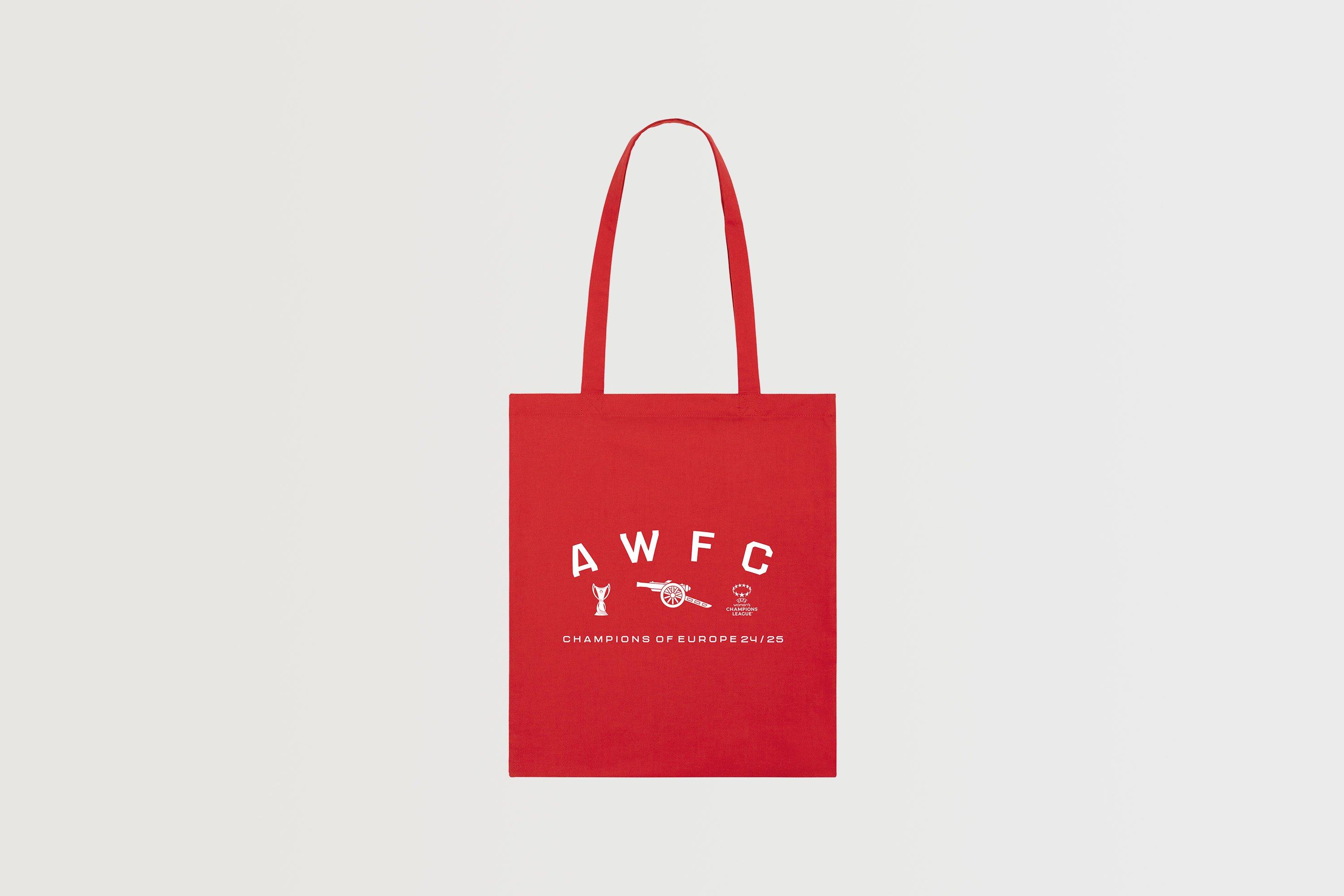 Arsenal UWCL Winners Tote Bag