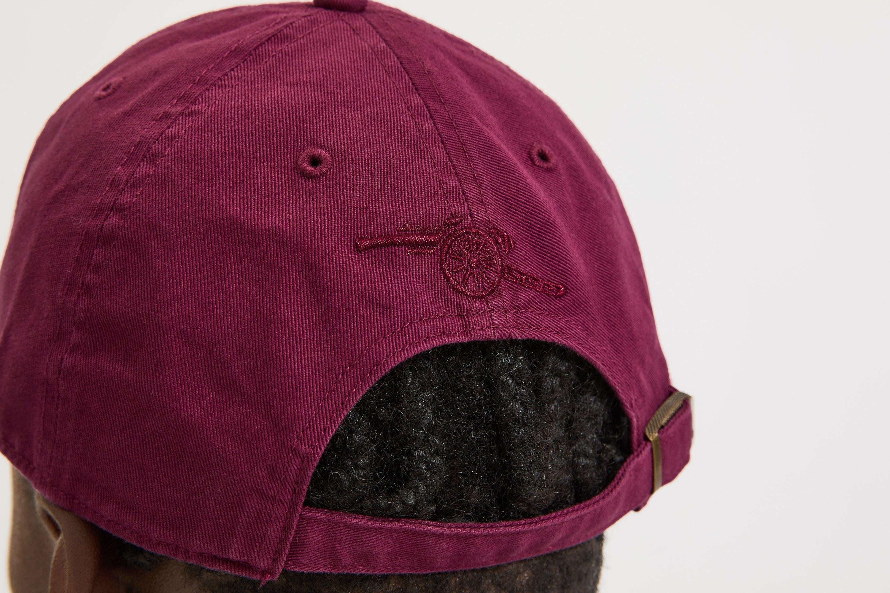 Arsenal アーセナル バーガンディ トラッカーキャップ Arsenal 47 Burgundy Script Cap | Winter Shop | Arsenal Direct