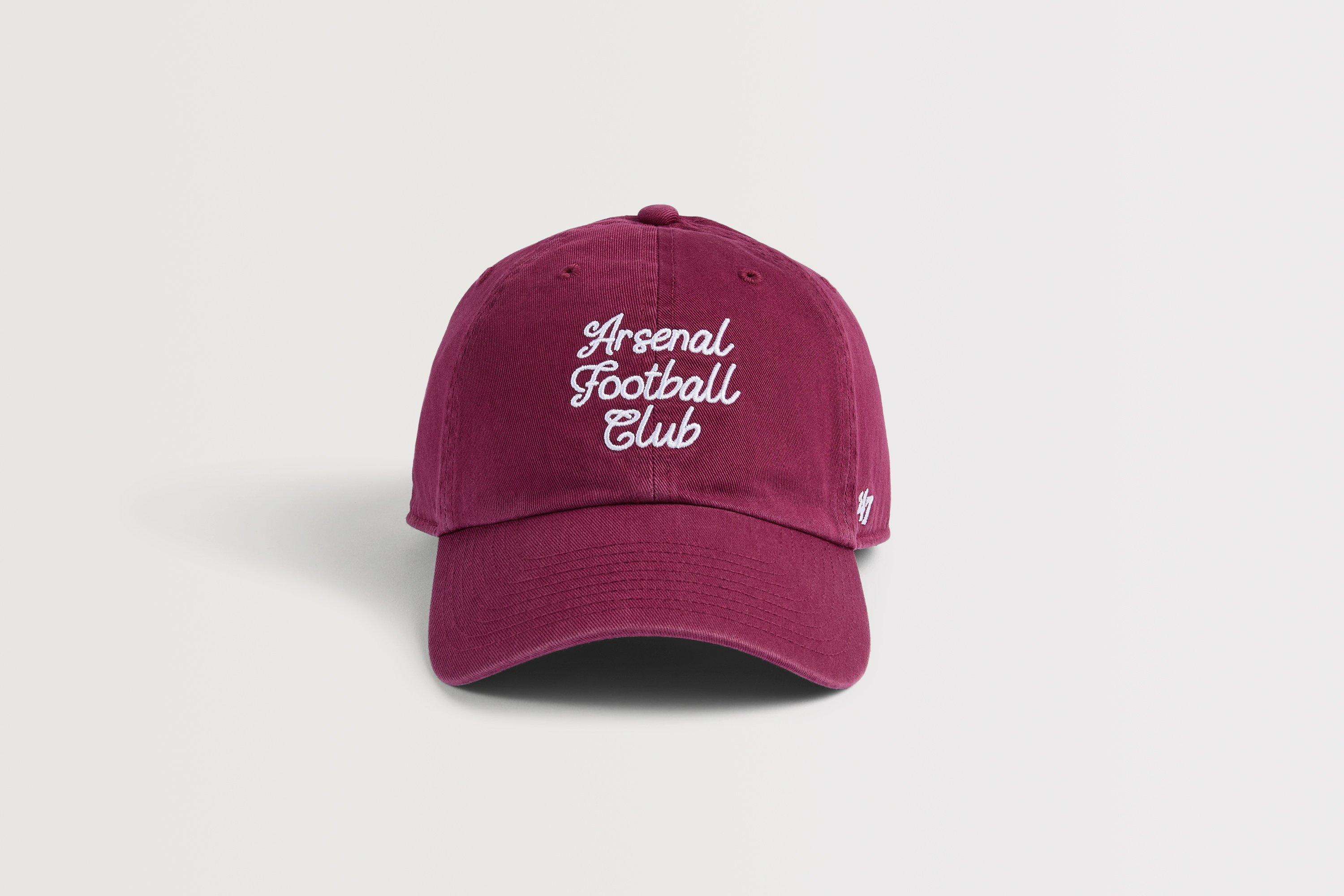 Arsenal アーセナル バーガンディ トラッカーキャップ Arsenal 47 Burgundy Script Cap | Winter Shop | Arsenal Direct