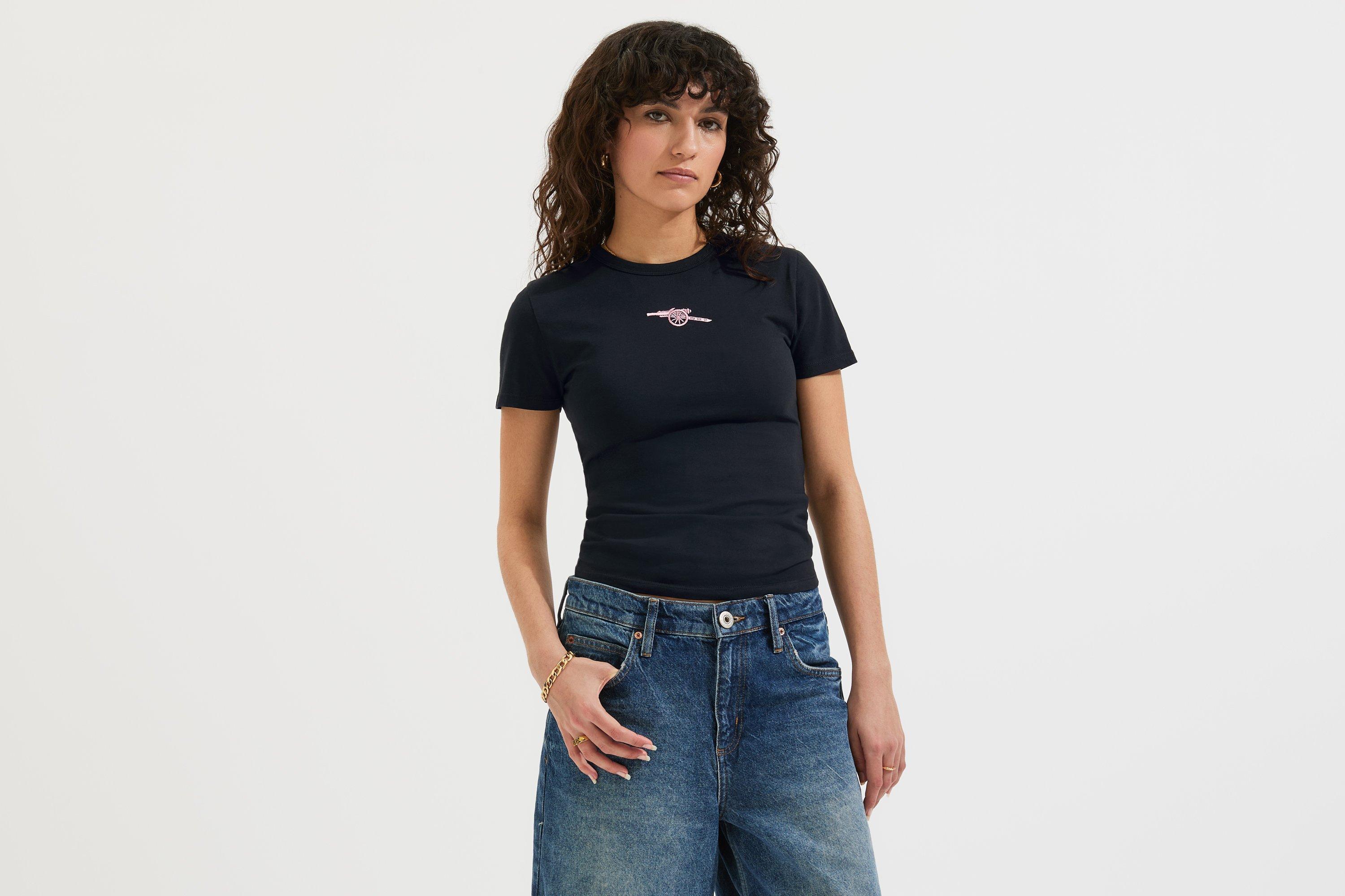 Arsenal Womens Navy Baby T-Shirt