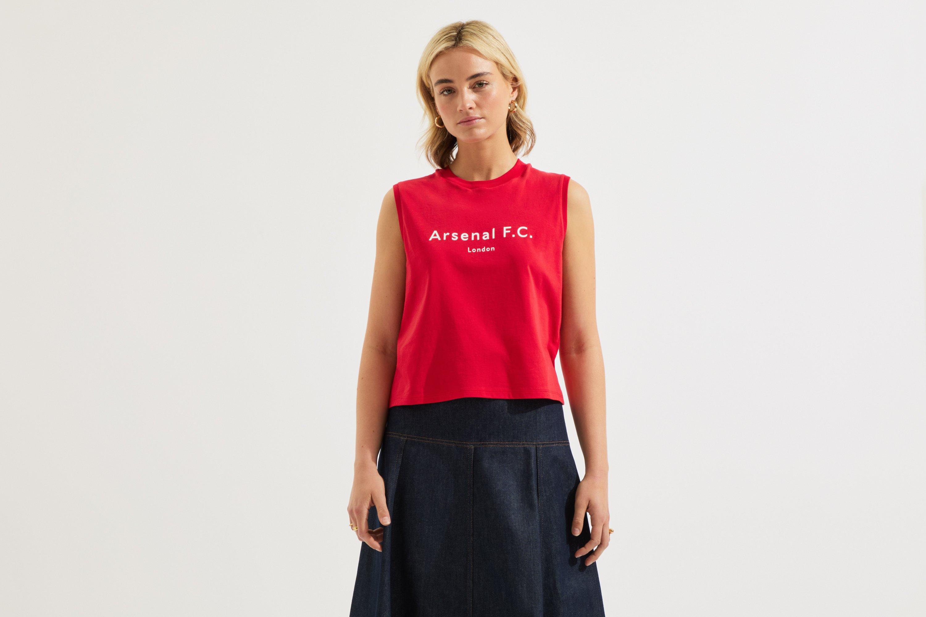 Arsenal Womens Chapman Tank in Red