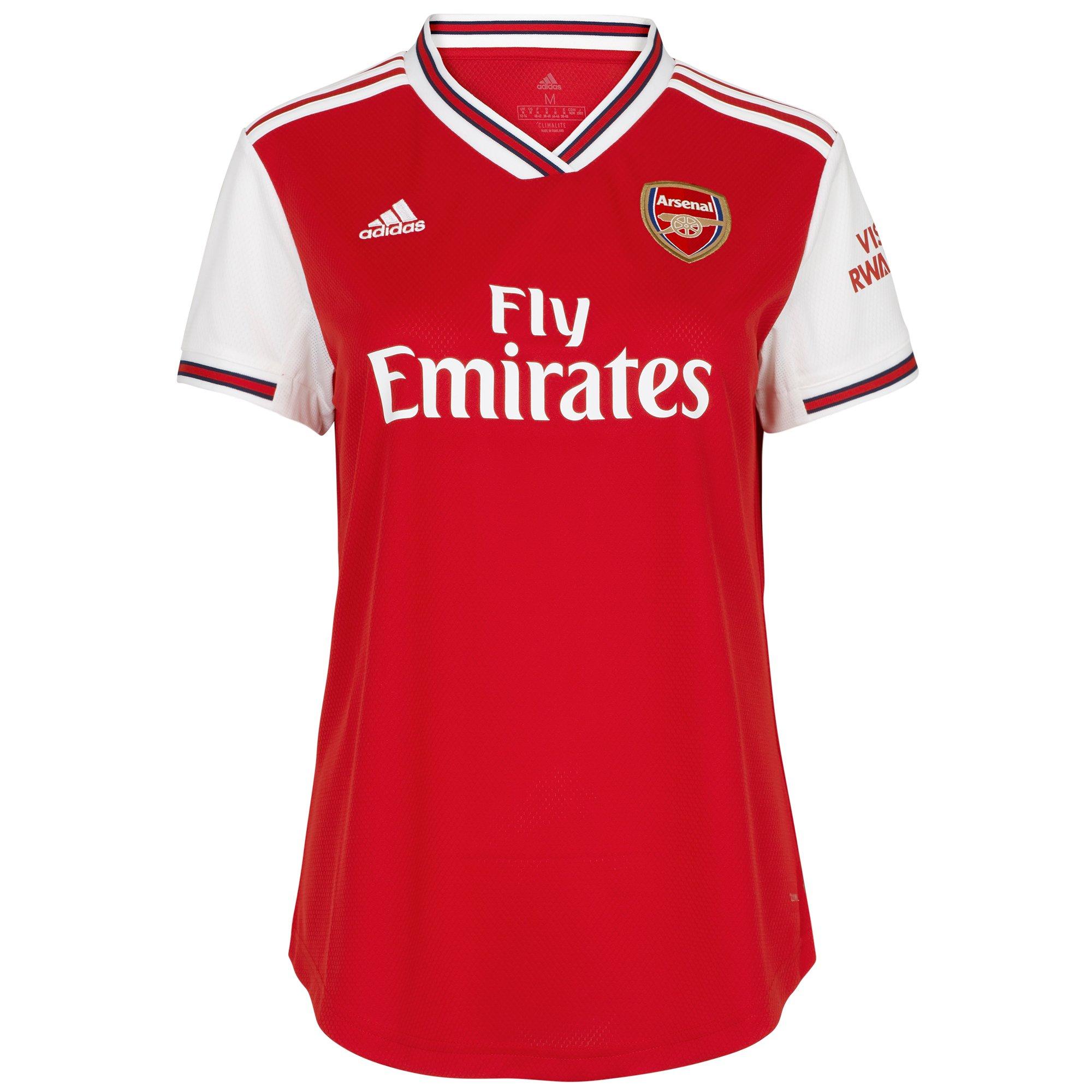 womens arsenal away shirt