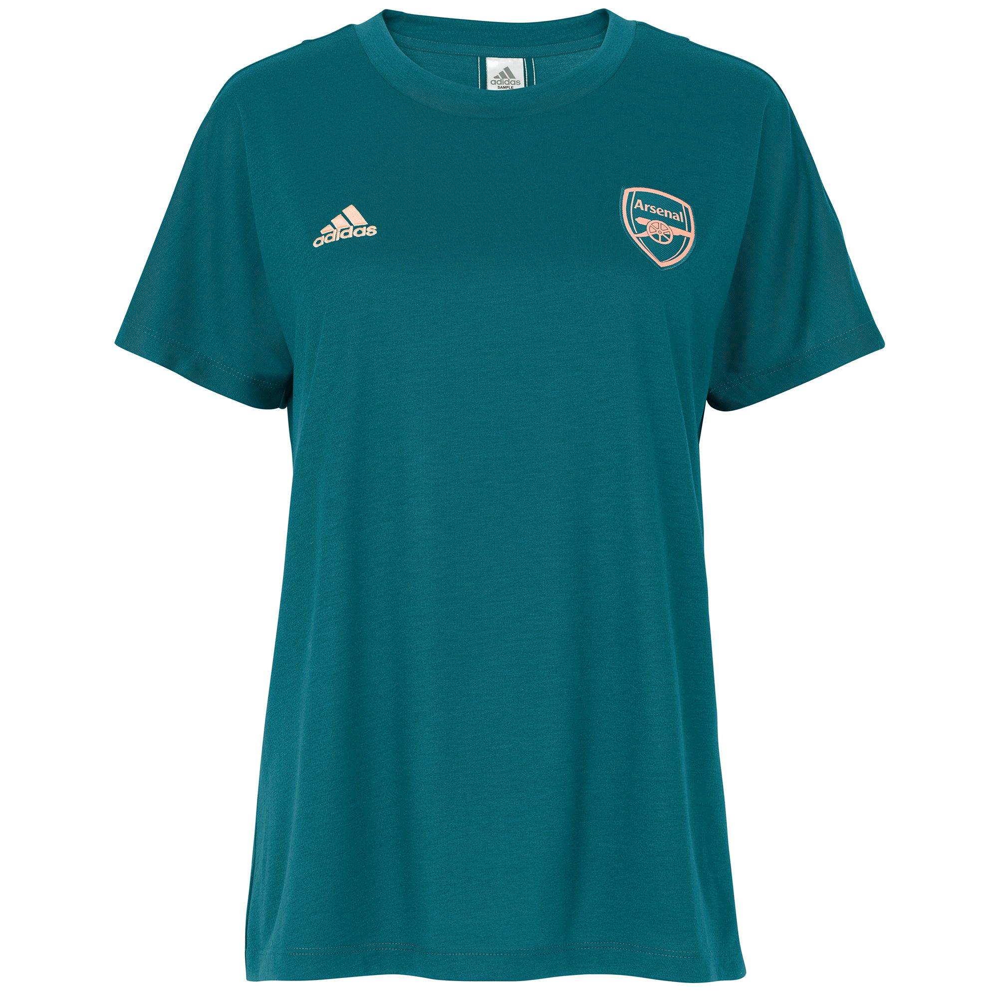 arsenal training top green