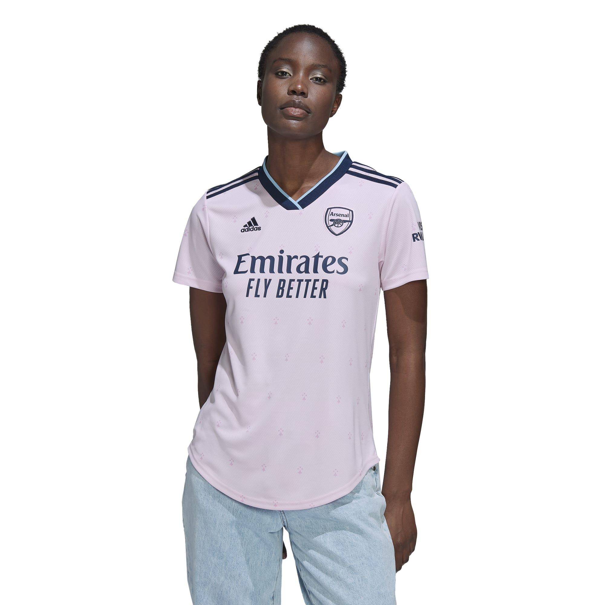 Arsenal FC 22/23 Pink Third Jersey