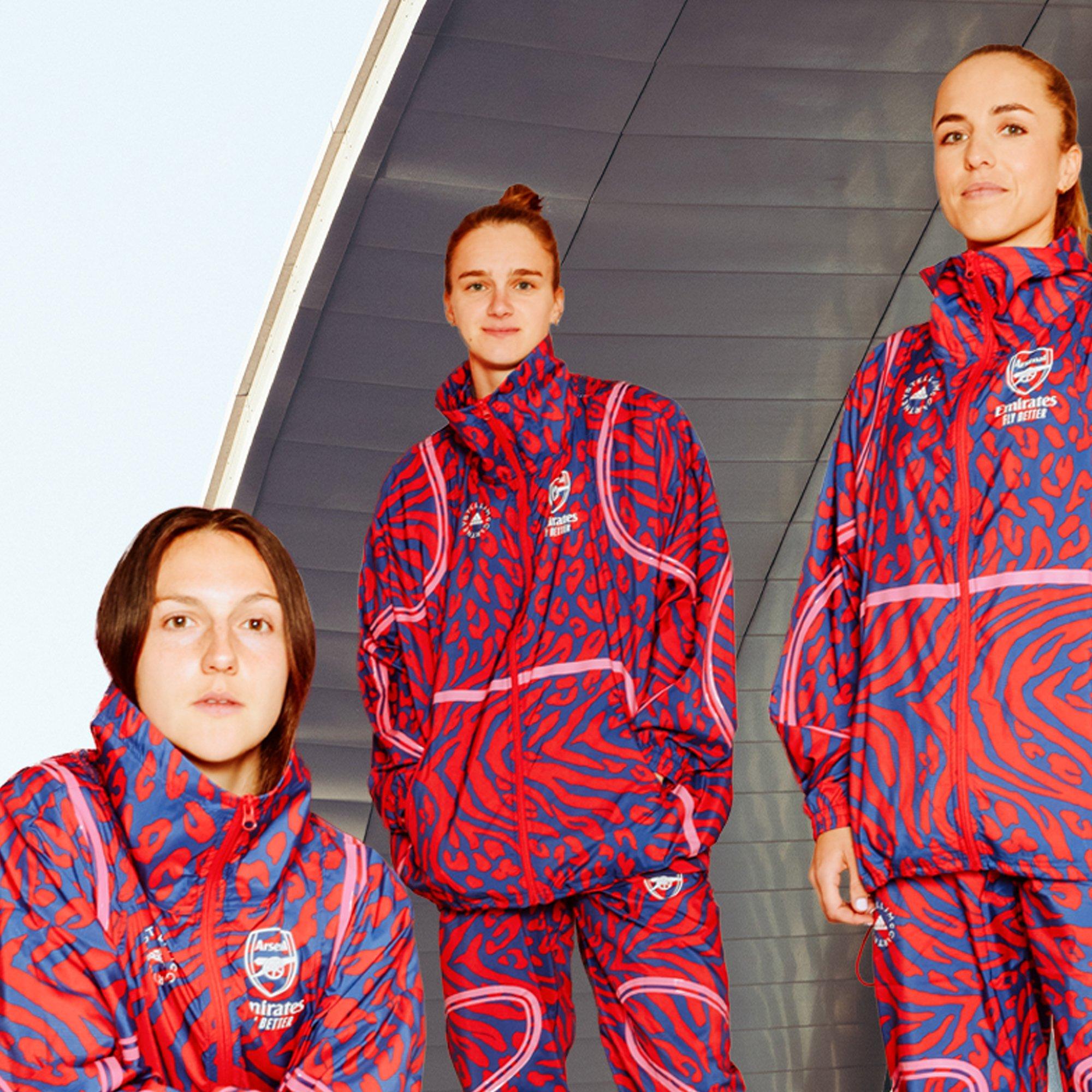 Stella McCartney designs leopard-print football kit for Arsenal