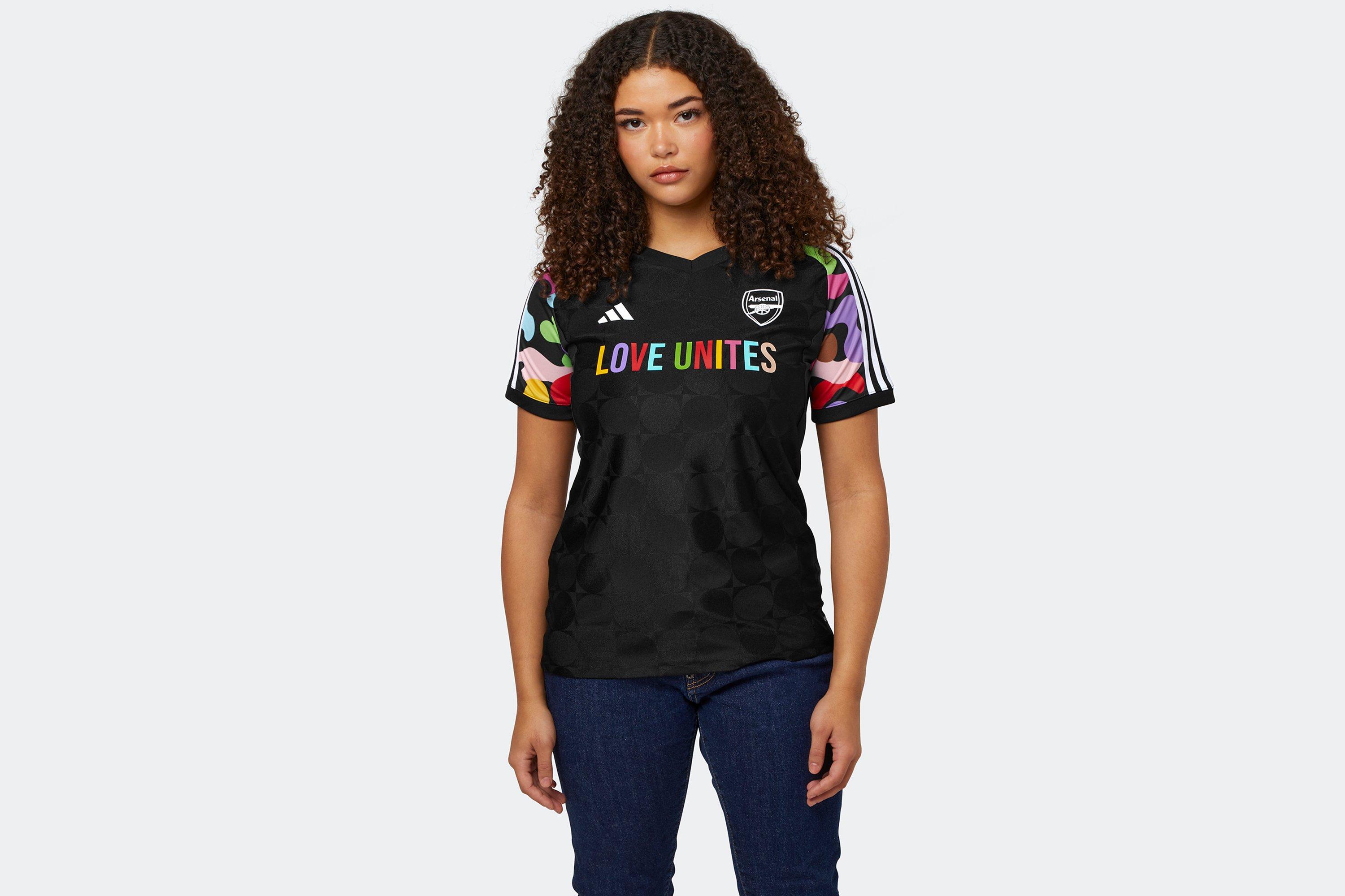 Arsenal Womens Love Unites Shirt