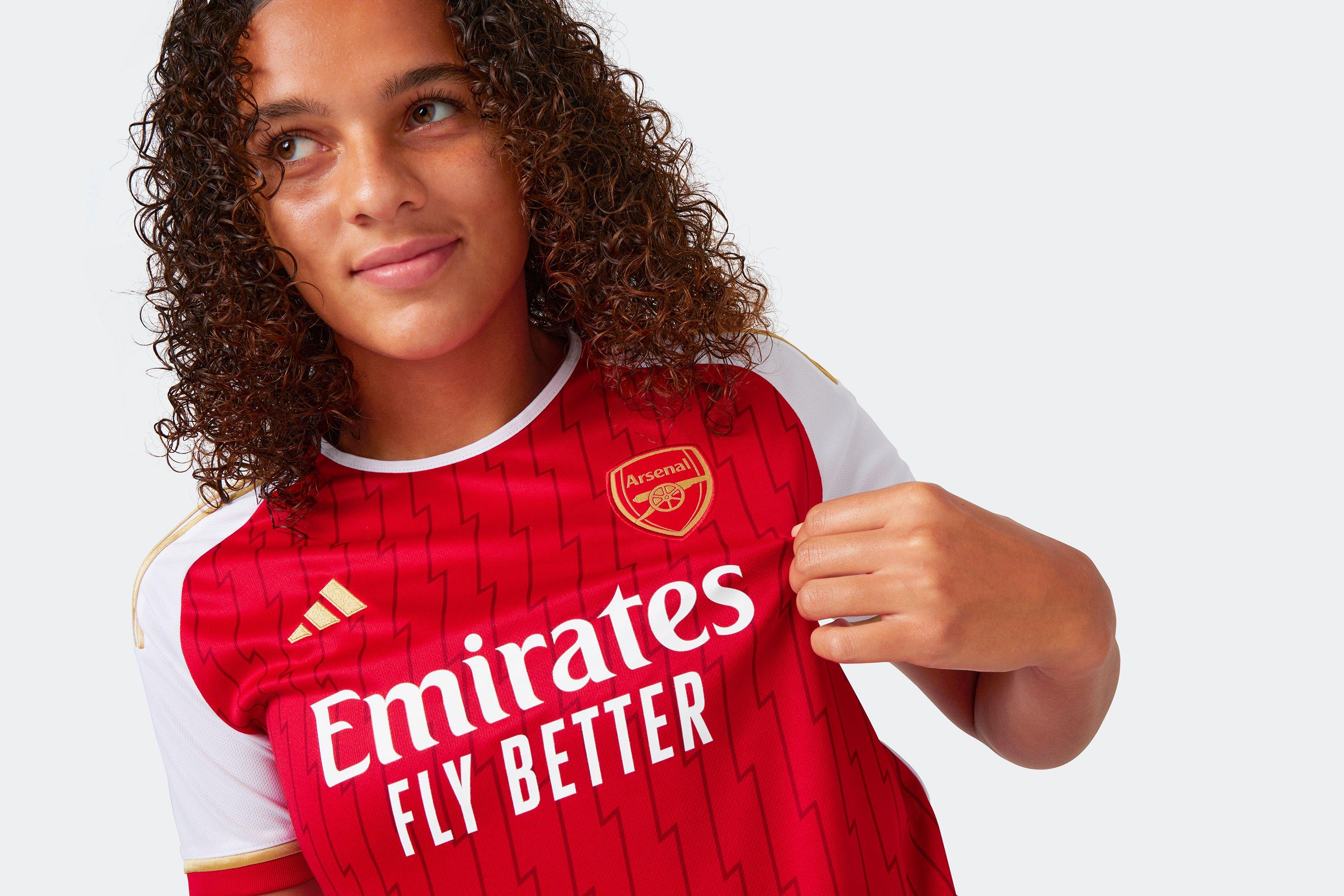 Arsenal ladies home store shirt