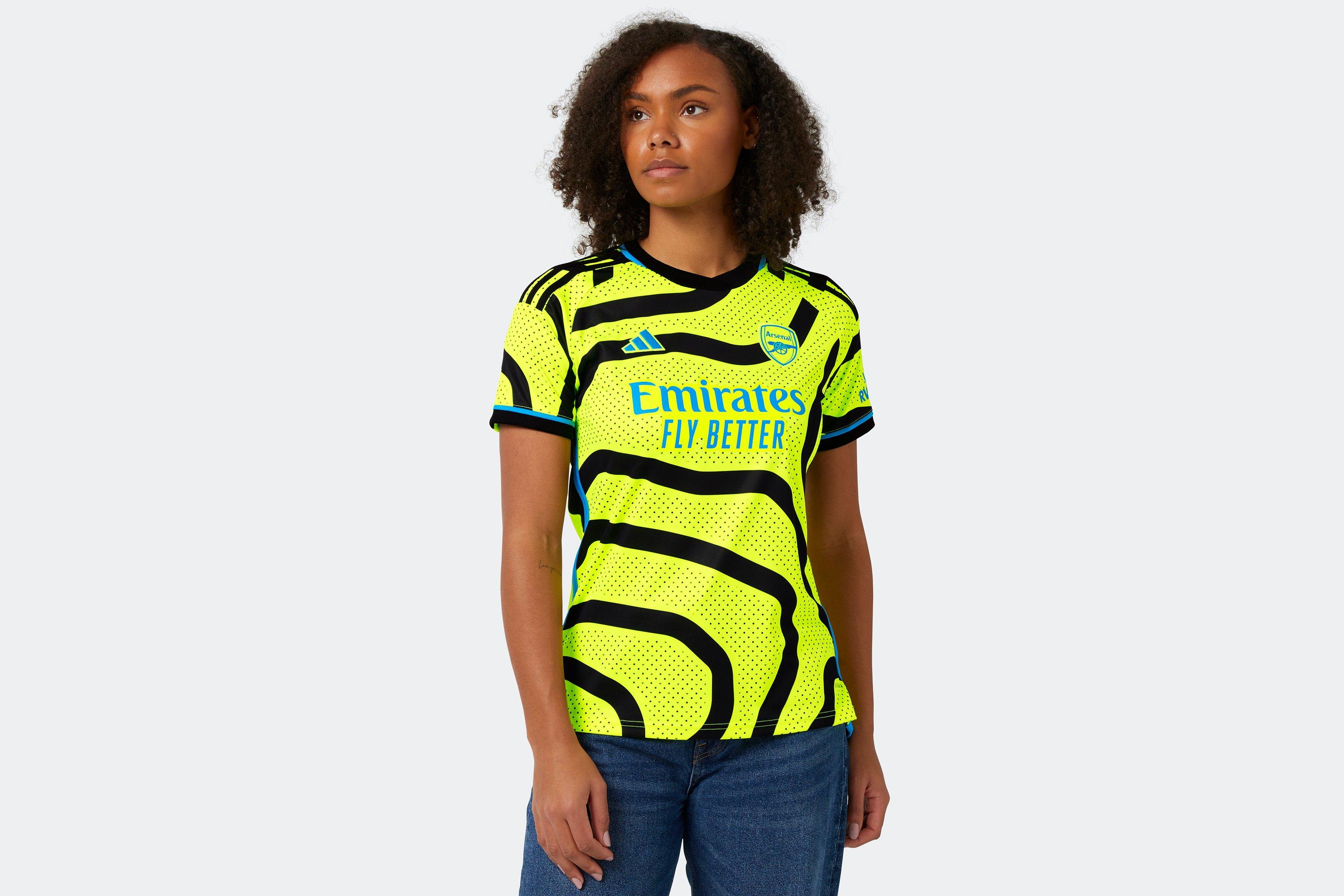 women's arsenal away shirt