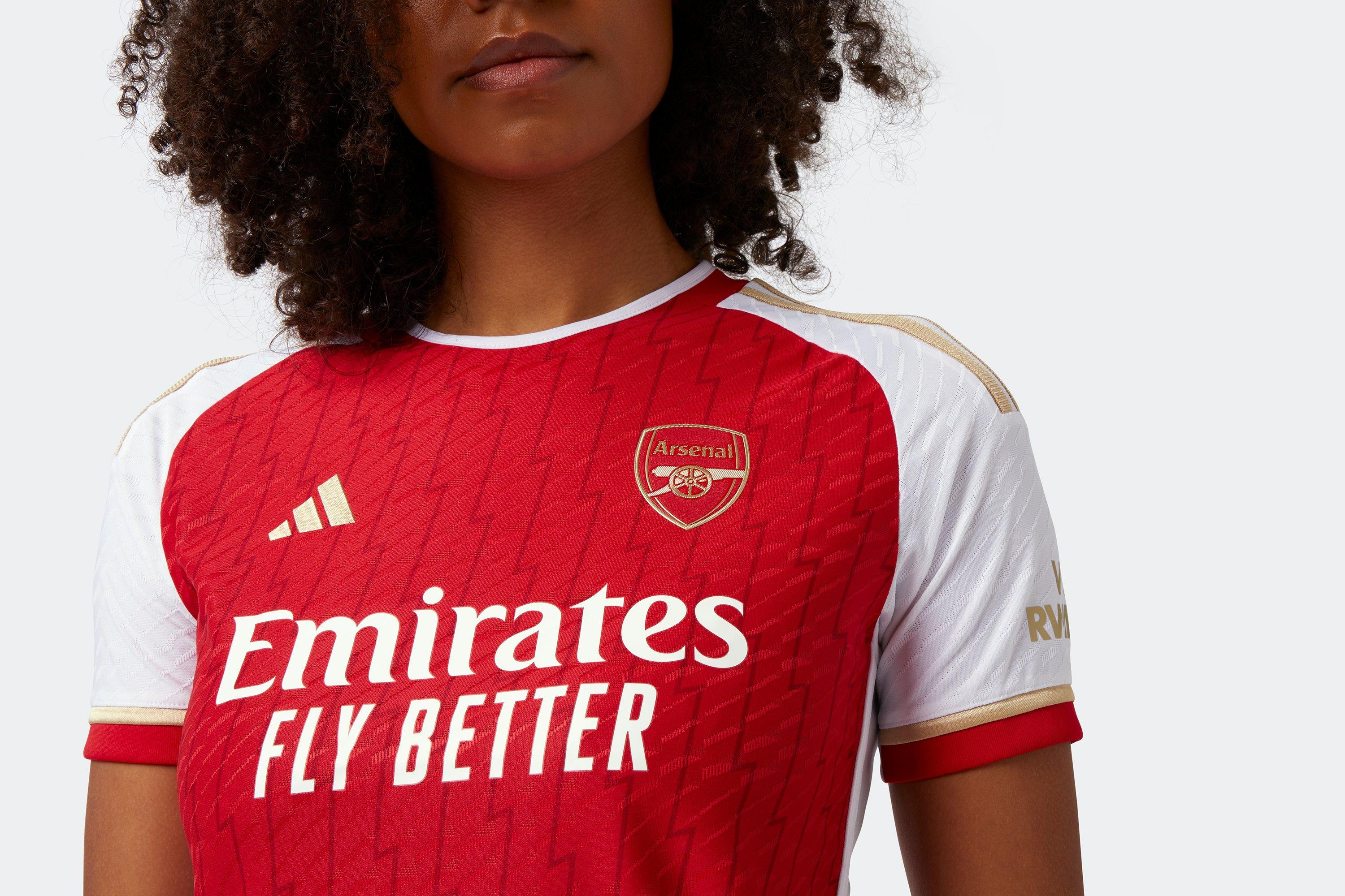 Arsenal Womens 23 24 Authentic Home Shirt Official Online Store