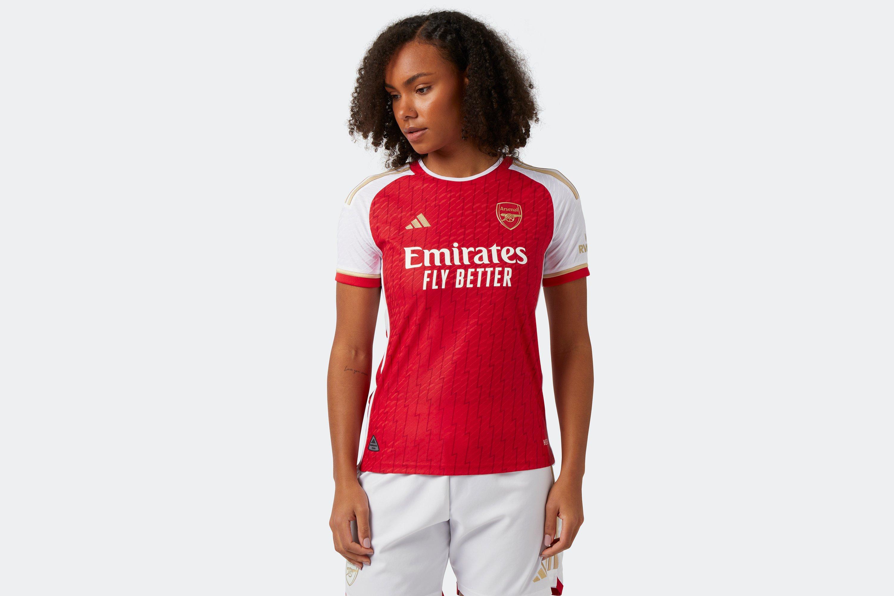 Arsenal Womens 23/24 Authentic Home Shirt | Official Online Store