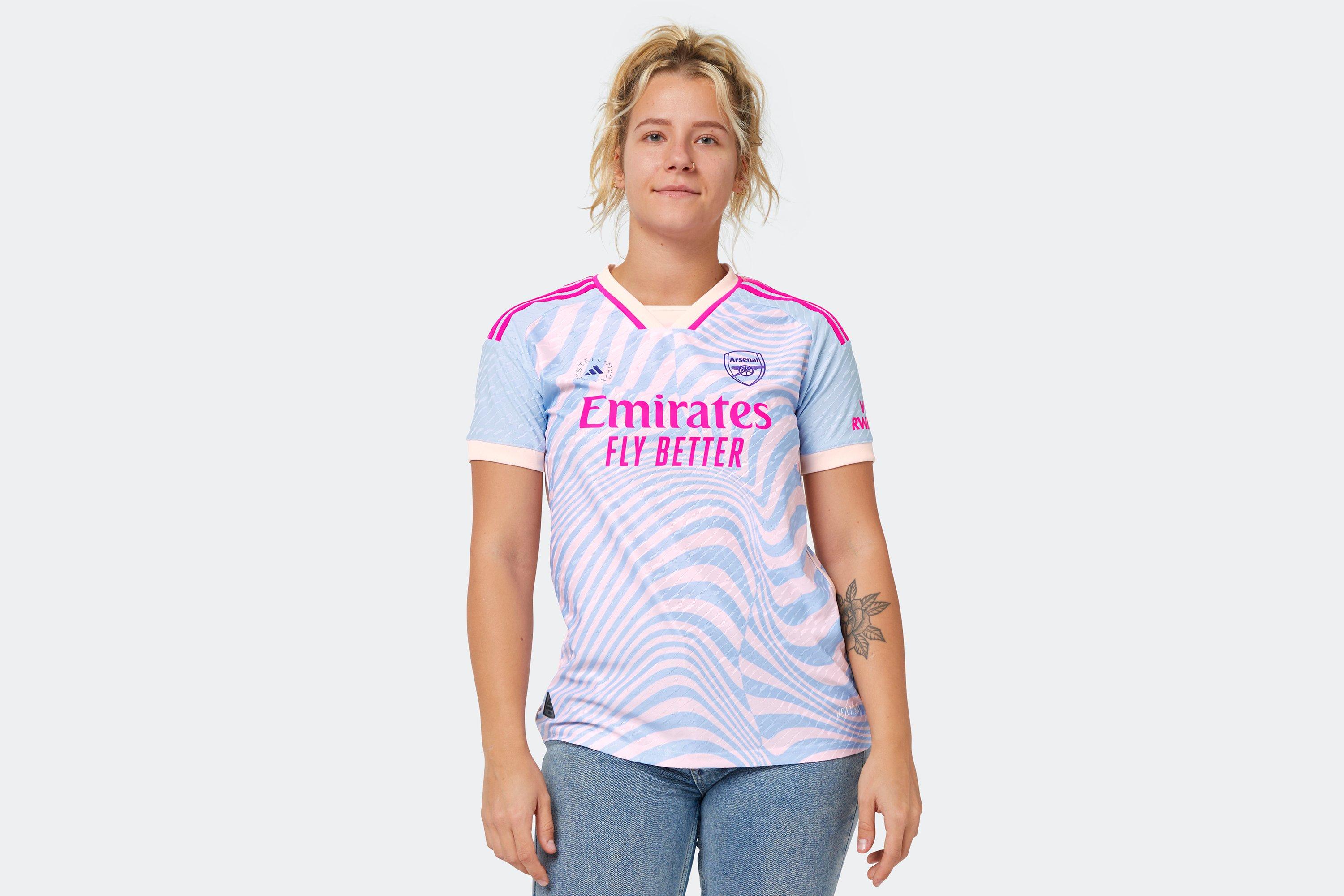 Arsenal x adidas by Stella McCartney Womens 23/24 Authentic Away Shirt