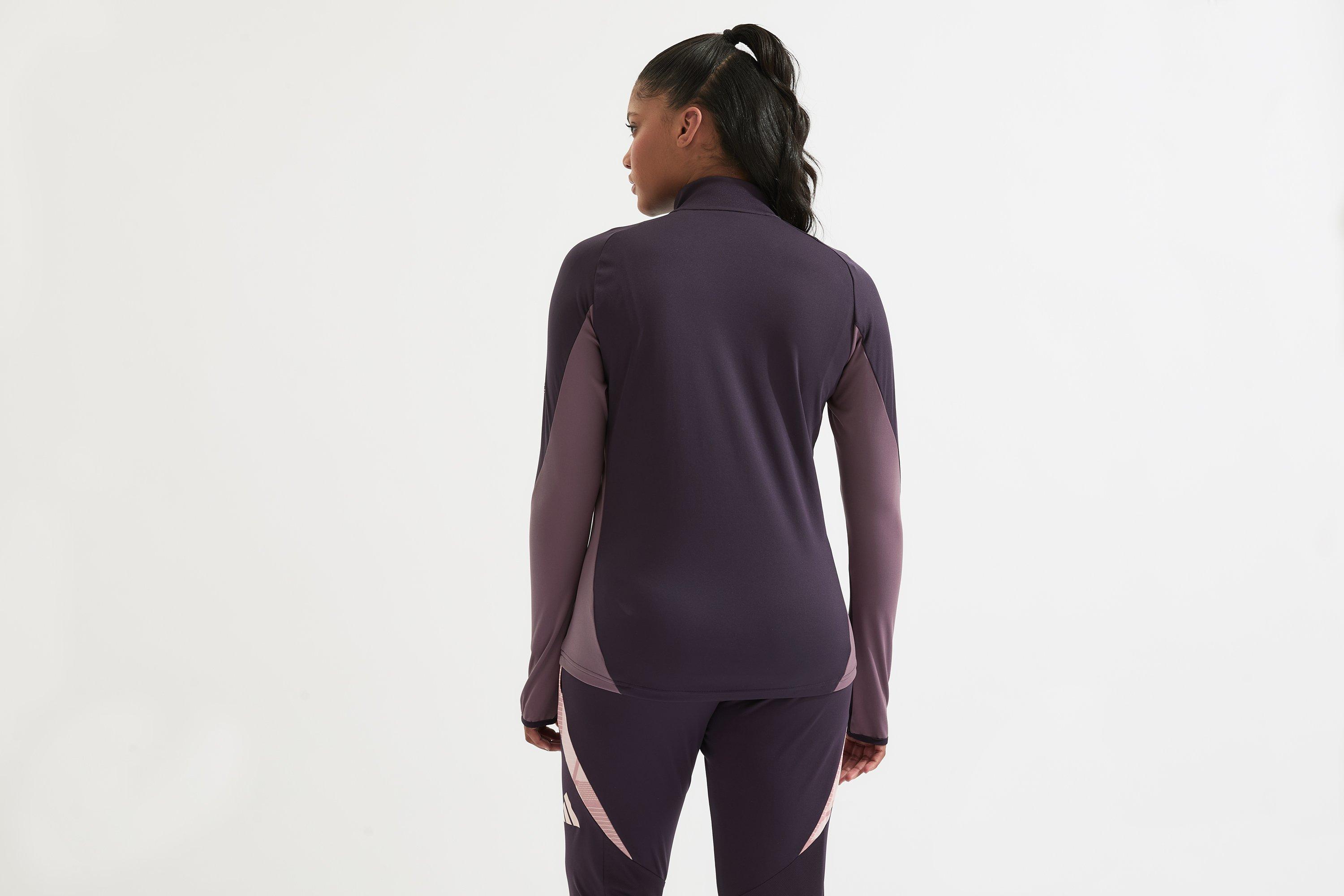 Arsenal adidas Womens 24/25 Aurora Black 1/4 Zip Training Top