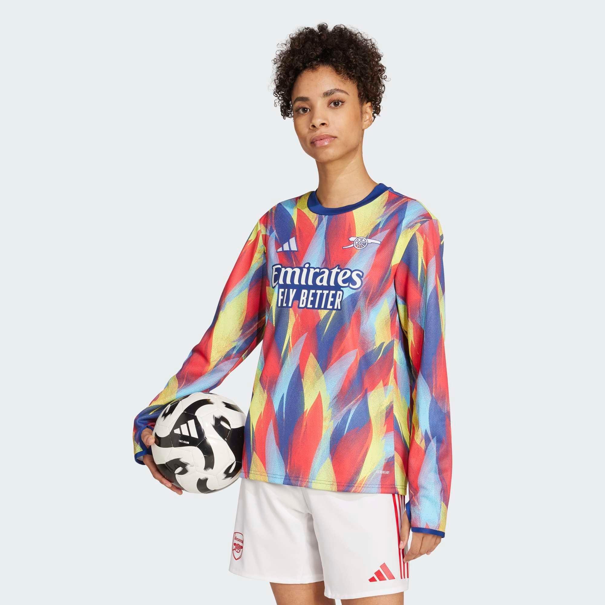 Arsenal adidas Womens 25/26 Pre-Match Warm Top