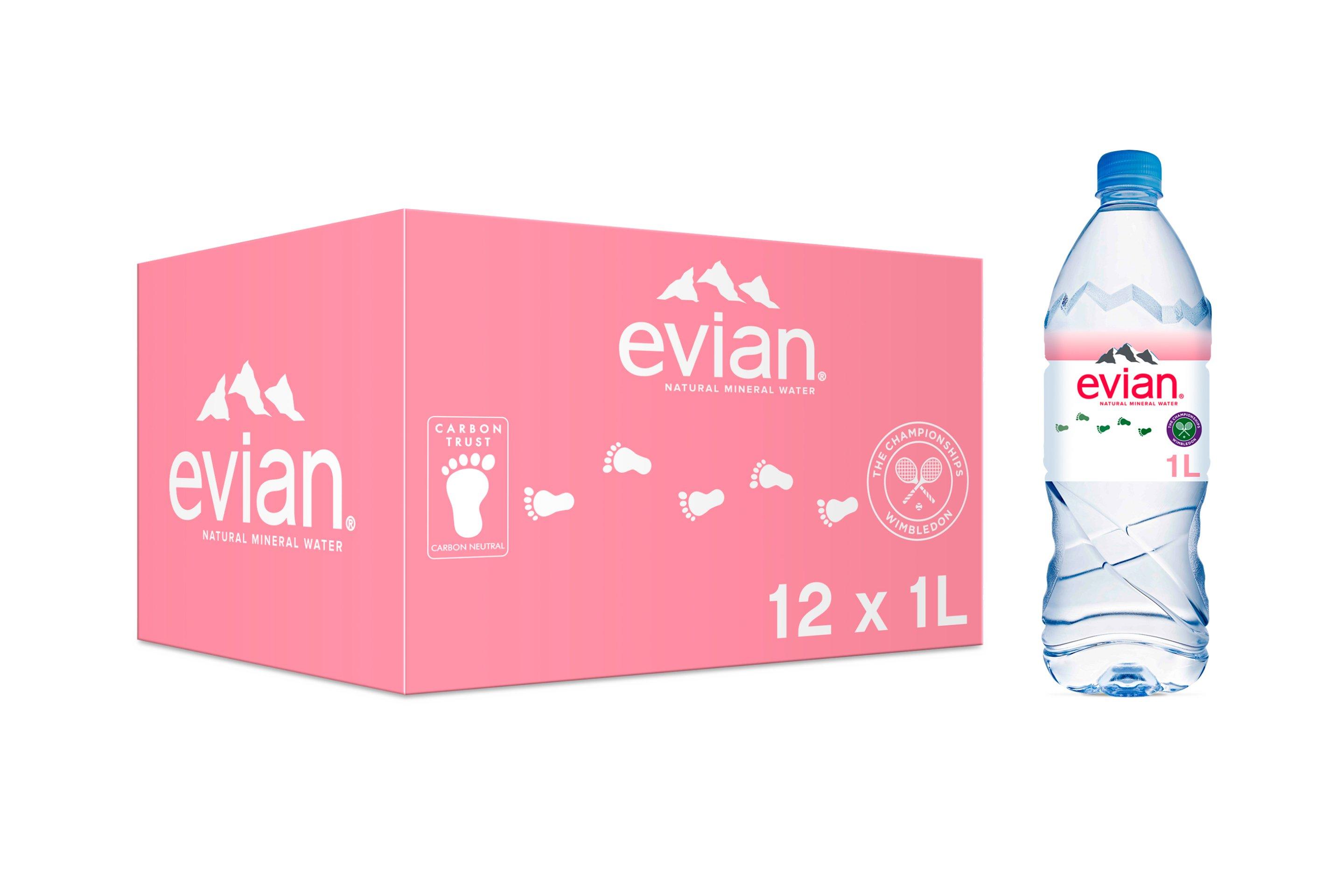 Evian Still Natural Mineral Water 1l Wholesale Buy Evian Still Natural Mineral Water 1l In Bulk Brakes Foodservice