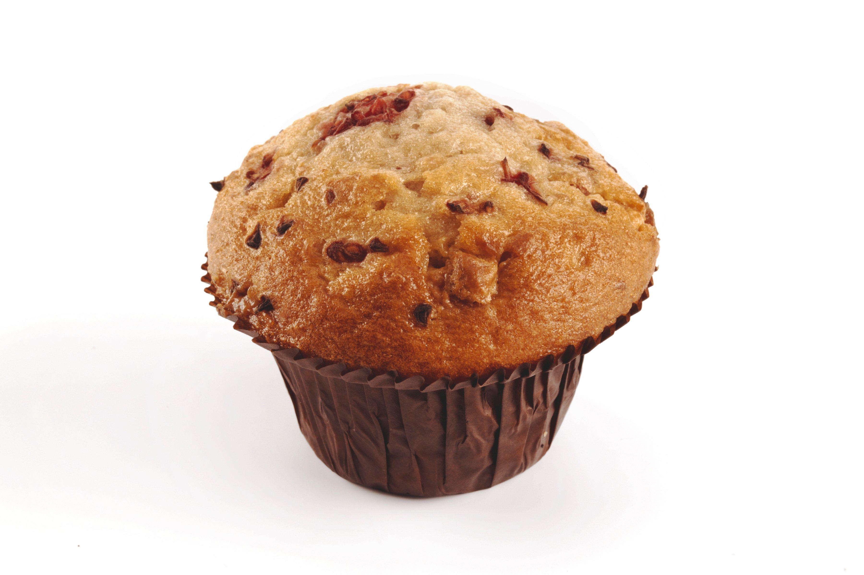 La Boulangerie Raspberry & White Chocolate Mushroom Muffins
