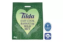 Tilda Easy Cook Basmati & Wild Rice  4kg