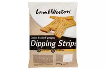 Lamb Weston Onion & Black Pepper Dipping Strips 2500g Lamb Weston Onion & Black Pepper Dipping Strips 2500g