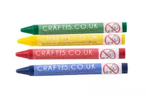 Bizzi Crayons Waxed Crayons (Pack of 4)