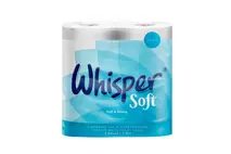 Whisper Comfort Touch Toilet Roll Luxury 240 sheet