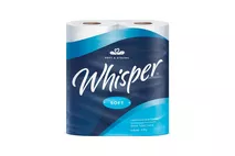Whisper Comfort Touch Toilet Roll Luxury 240 sheet Whisper Comfort Touch Toilet Roll Luxury 240 sheet