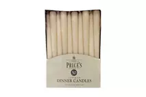 Ivory Tapered Dinner Candles