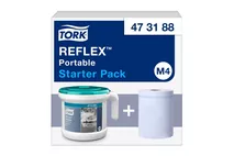 Tork 473126 Tork Reflex™ Portable Dispenser Starter Pack Tork 473126 Tork Reflex™ Portable Dispenser Starter Pack