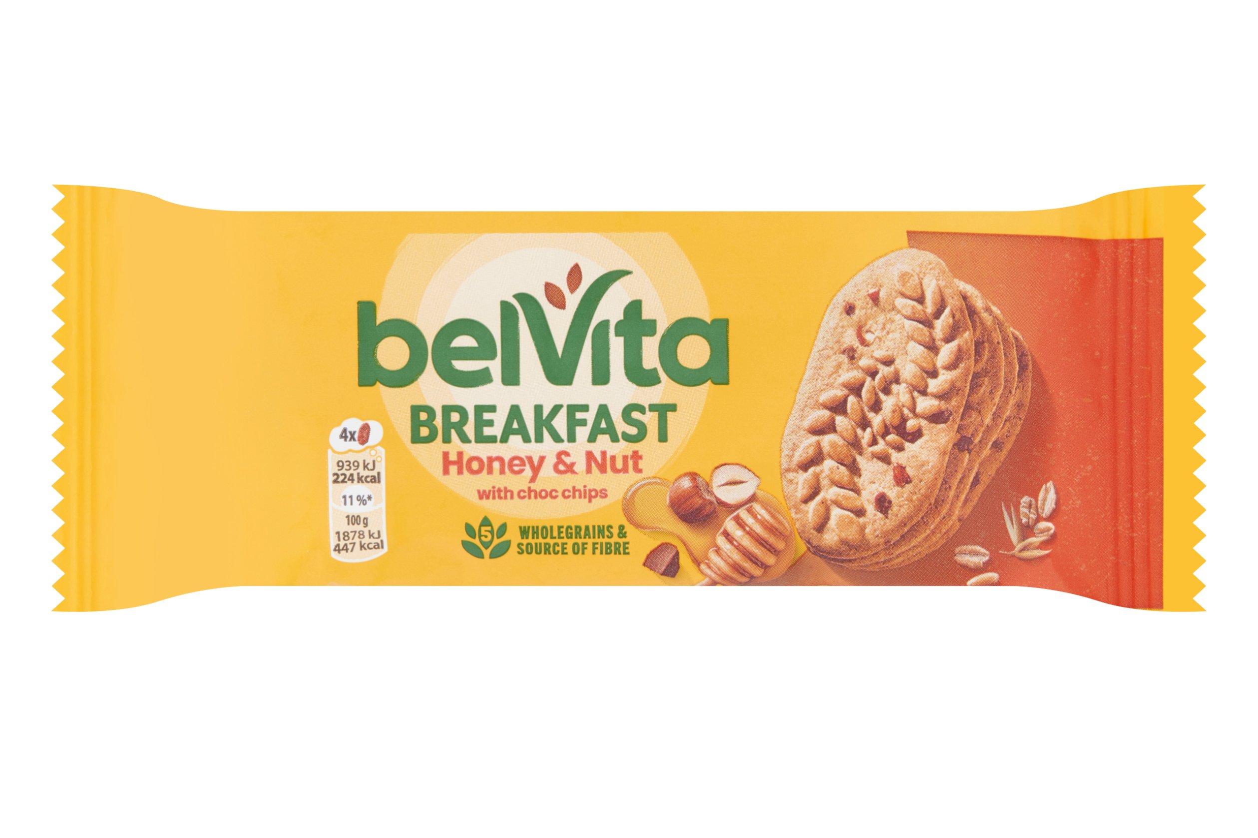 Belvita Breakfast Biscuits Honey And Nuts With Choc Chips 50g Wholesale Buy Belvita Breakfast Biscuits Honey And Nuts With Choc Chips 50g In Bulk Brakes Foodservice