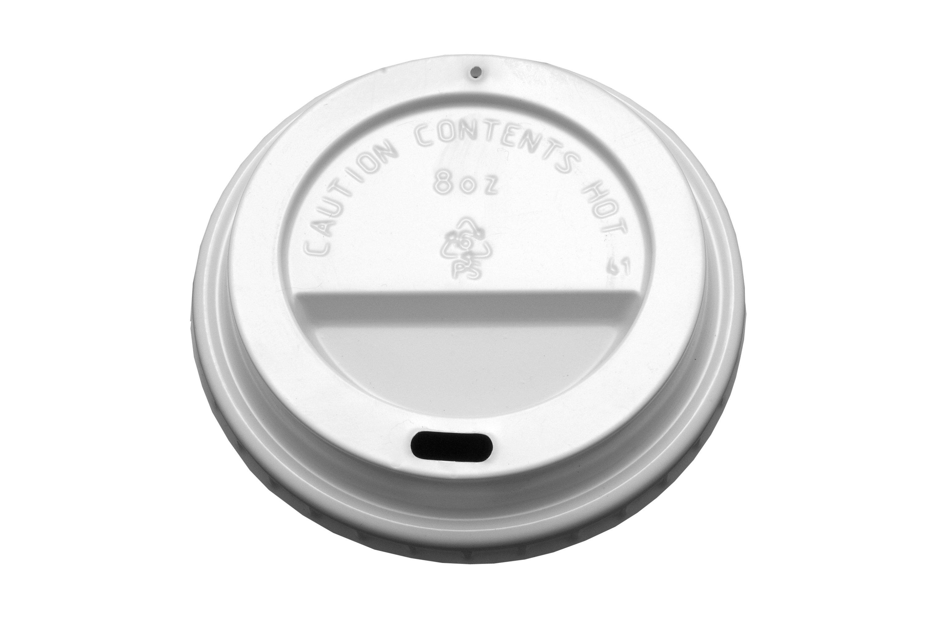 8oz White Sip-Though Lid     1 x 1000
