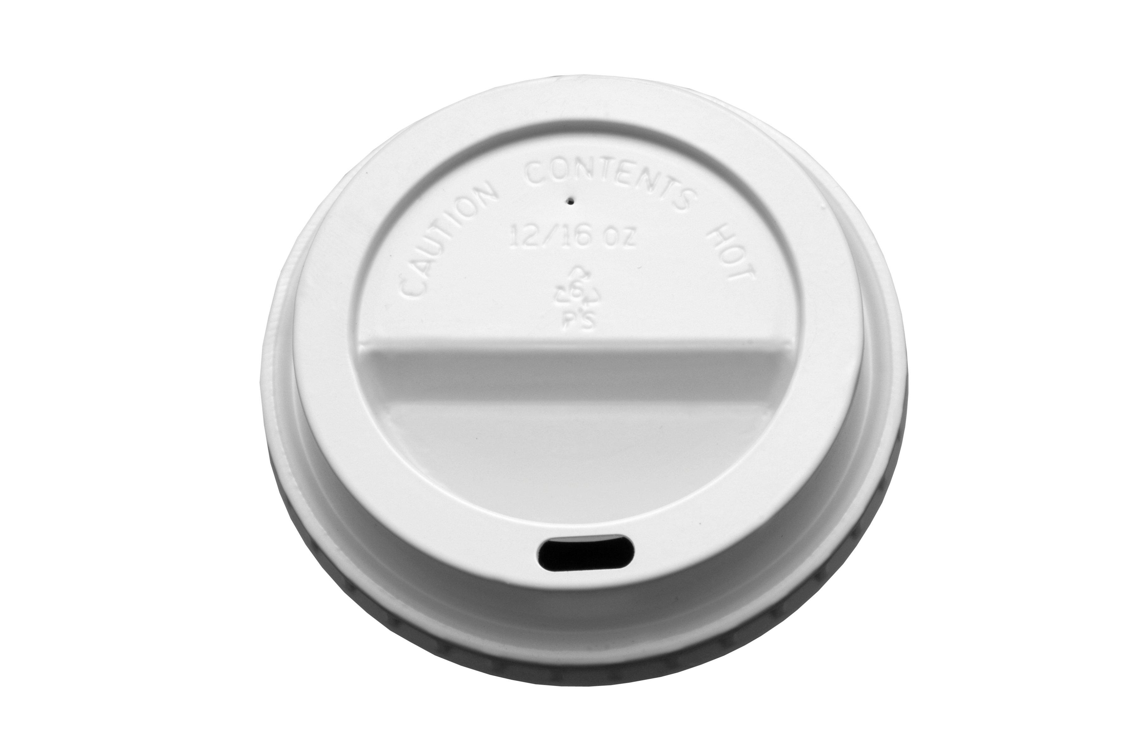 12-16oz White Sip-Through Lid     1 x 1000