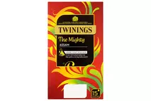 Twinings The Mighty Assam Mesh Tea Pyramids String & Tagged Enveloped