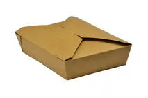 Vegware No 2 Food Kraft Carton 1500ml (19.5 x 14 x 5cm) Vegware No 2 Food Kraft Carton 1500ml (19.5 x 14 x 5cm)