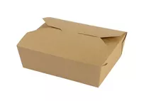 Vegware No 5 Food Kraft Carton 1050ml/ (15.2 x 12.1 x 5cm) Vegware No 5 Food Kraft Carton 1050ml/ (15.2 x 12.1 x 5cm)