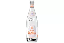 Acqua Panna Still Natural Mineral Water Glass 750ml
