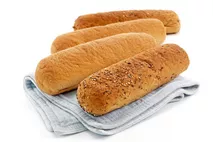 La Boulangerie 9" Gluten Free Sub Rolls Mixed Case, White & Multigrain La Boulangerie 9" Gluten Free Sub Rolls Mixed Case, White & Multigrain
