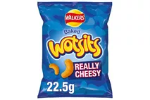 Walkers Wotsits Really Cheesy Snacks 22.5g Walkers Wotsits Really Cheesy Snacks 22.5g