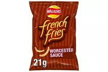 Walkers French Fries Worcester Sauce Snacks 21g Walkers French Fries Worcester Sauce Snacks 21g