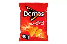 Doritos Chilli Heatwave Tortilla Chips 40g Doritos Chilli Heatwave Tortilla Chips 40g