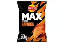 Walkers Max Punchy Paprika Crisps 50g