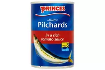 Princes Atlantic Pilchards in a Rich Tomato Sauce 425g