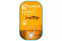 Kingfisher Sardines in Sunflower Oil 120g