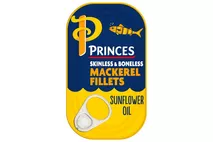 Princes Mackerel Fillets in Sunflower Oil 125g Princes Mackerel Fillets in Sunflower Oil 125g