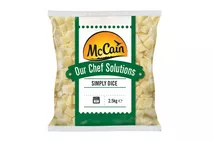 McCain Our Chef Solutions Simply Dice Non-Fried 2.5kg McCain Our Chef Solutions Simply Dice Non-Fried 2.5kg