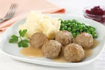 Green Gourmet Organic Raw Pork Meatballs 12g Green Gourmet Organic Raw Pork Meatballs 12g