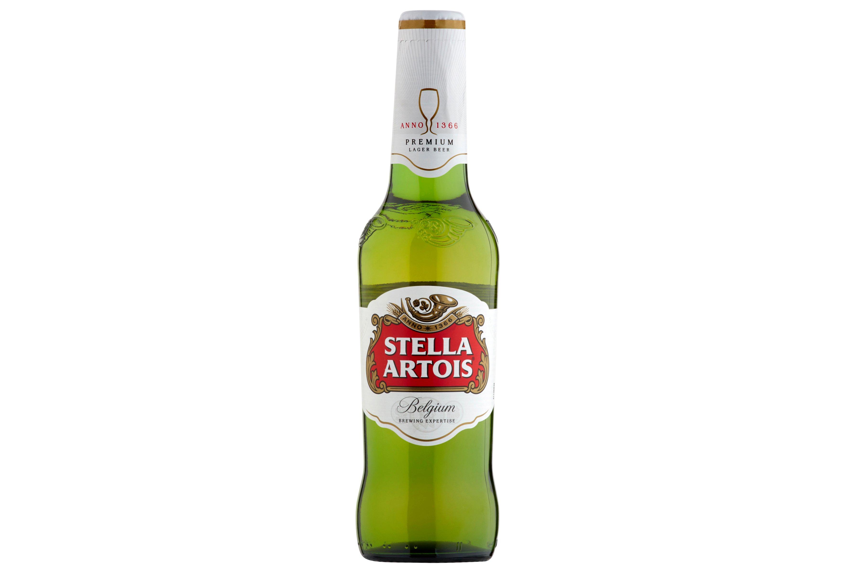 Stella Artois Lager Beer Bottles 330ml Bottle Lager Beer Cider Alcohol Brakes Foodservice