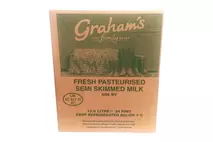 Graham's Fresh Scottish Semi Skimmed Milk Pergal (Scotland Only)
